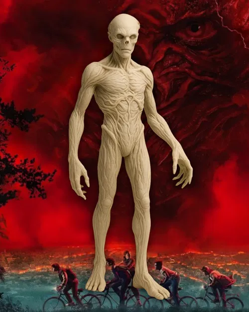 Mô hình Vecna lấy cảm hứng Stranger Things – Quái vật in 3D - Image 1