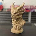 Tượng Bust Rồng Necrotic (Necrotic Dragon Bust) - Thumbnail 1