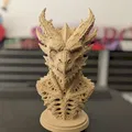 Tượng Bust Rồng Necrotic (Necrotic Dragon Bust) - Thumbnail 2