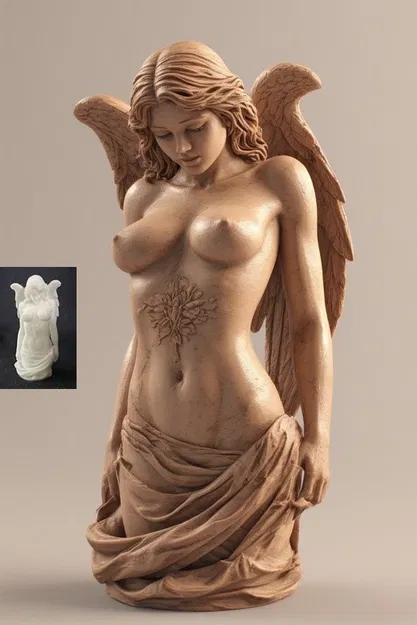 Tượng Thiên Thần #2 (Angel Statue #2) - Image 1