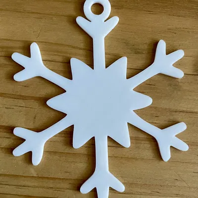 Bộ 15 Móc Trang Trí Bông Tuyết Giáng Sinh