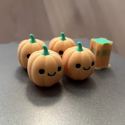 Trái Bí Ngô 3D Cute Cho Halloween