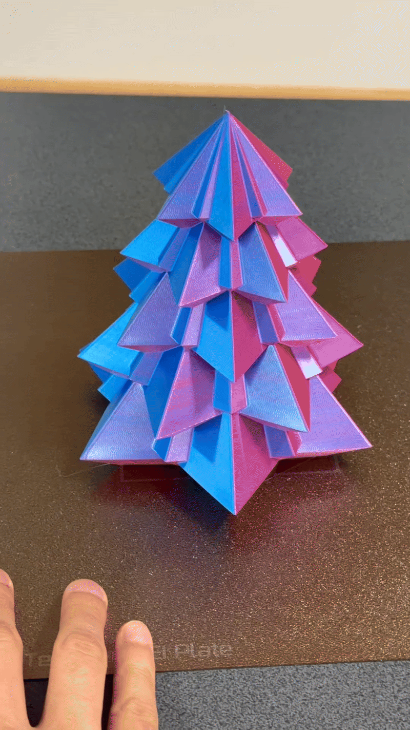 Cây Thông Noel Hình Học (Geometric Christmas Tree) - Image 2