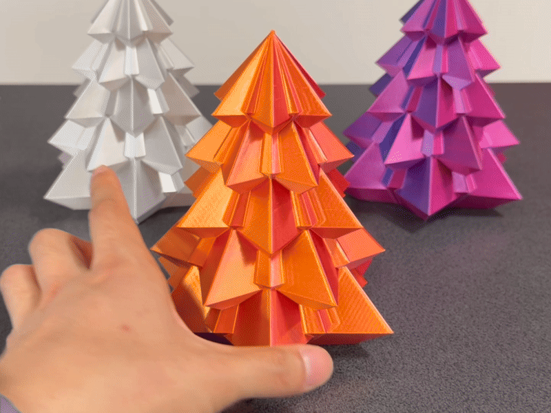 Cây Thông Noel Hình Học (Geometric Christmas Tree) - Thumbnail 3