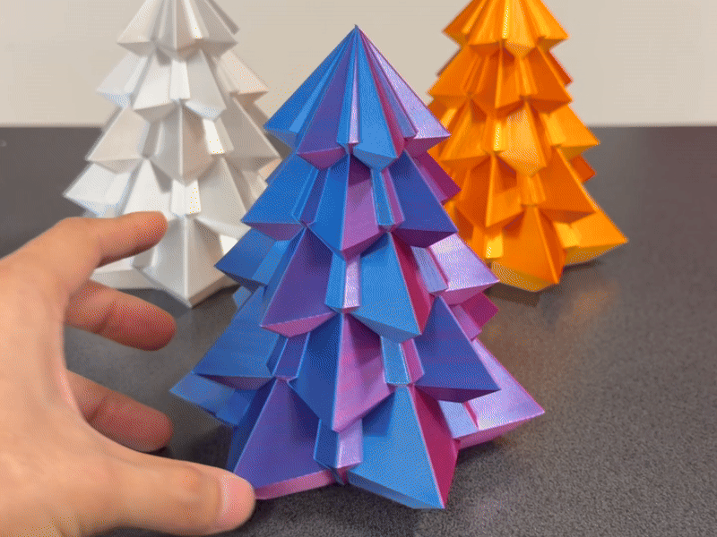 Cây Thông Noel Hình Học (Geometric Christmas Tree)