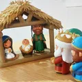 Hang đá Giáng Sinh Chibi dễ thương – Nativity cute scene (Portal de Belen chibi) - Thumbnail 1