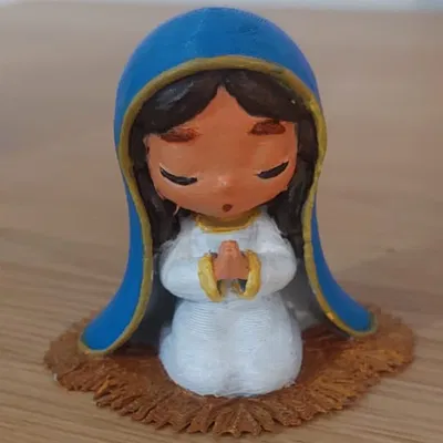 Hang đá Giáng Sinh Chibi dễ thương – Nativity cute scene (Portal de Belen chibi)