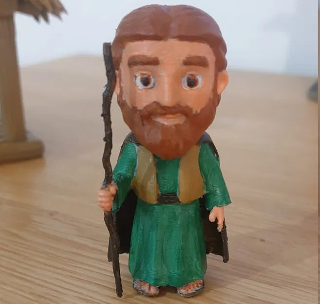 Hang đá Giáng Sinh Chibi dễ thương – Nativity cute scene (Portal de Belen chibi) - Image 3