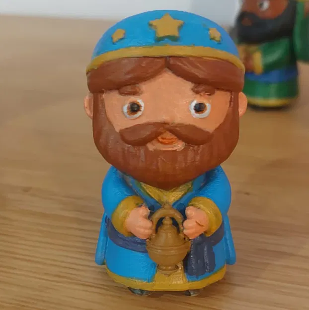 Hang đá Giáng Sinh Chibi dễ thương – Nativity cute scene (Portal de Belen chibi) - Image 6