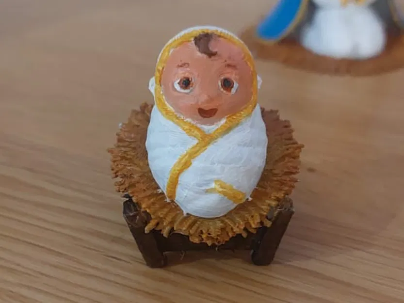 Hang đá Giáng Sinh Chibi dễ thương – Nativity cute scene (Portal de Belen chibi) - Image 8