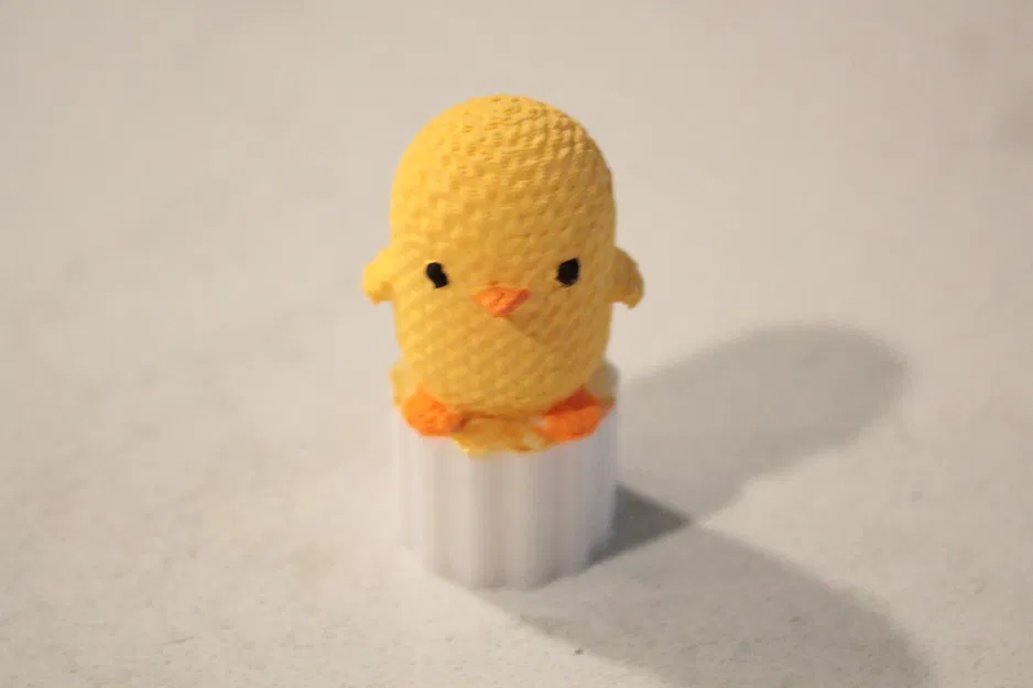 Chú Vịt Nhỏ Không Bỏ Cuộc: Tượng Vịt Đan Len - Image 3