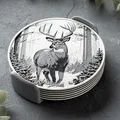 Lót Ly Hươu Mùa Đông (Winter Deer Coasters) - Thumbnail 2