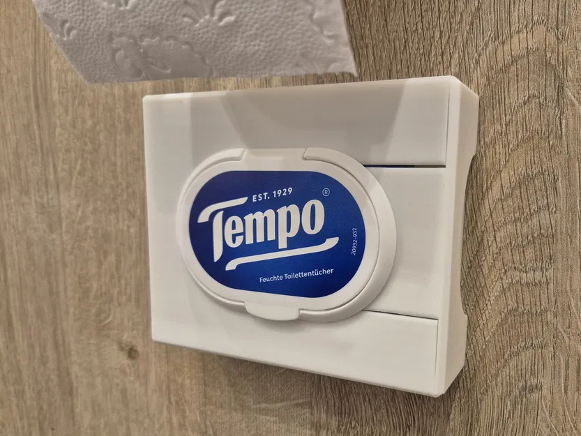 Tempo Feuchtücher Halter V2 (Giá treo khăn ướt Tempo) - V2 - Image 1