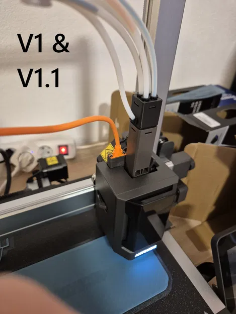 Anycubic Kobra 3 / K3 Max / S1 Combo - Hub vào filament 5 cổng V2 - Image 2