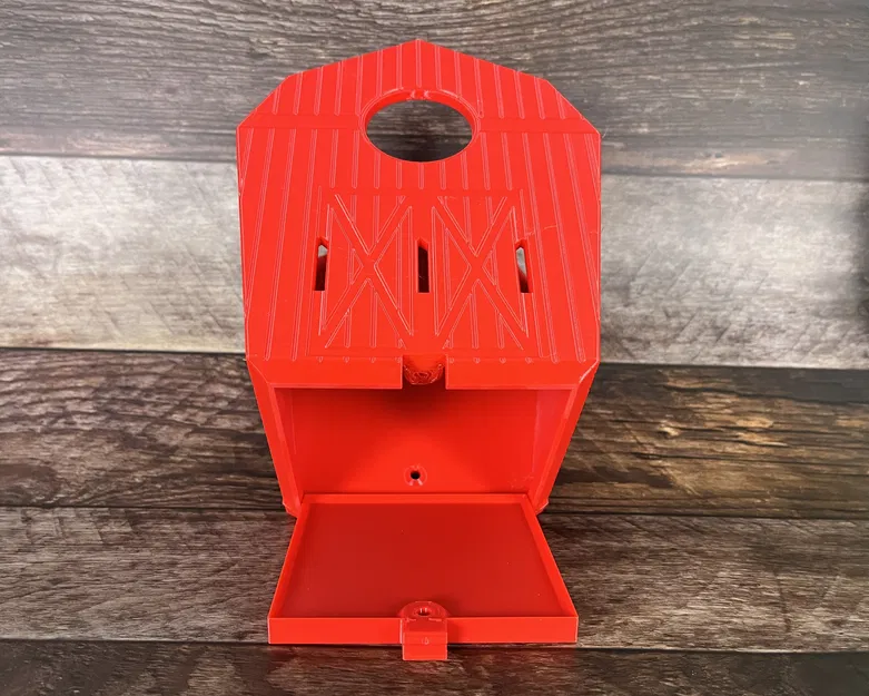 Nhà Chim Kiểu Chuồng (Barn Birdhouse) Lắp Ngàm Không Cần Keo - Image 5