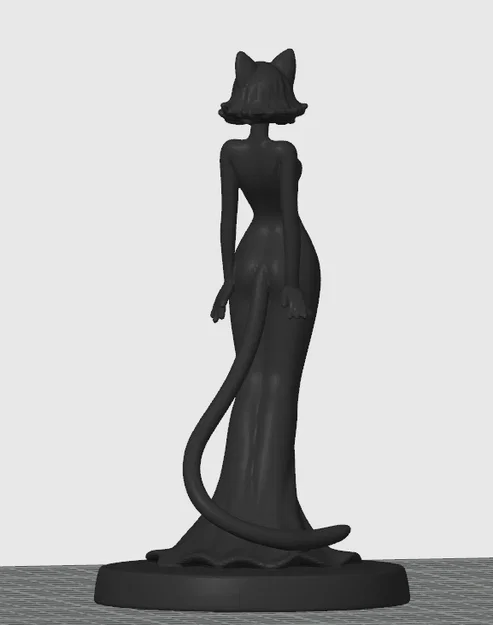 Figurine cat-girl 5 - Image 2