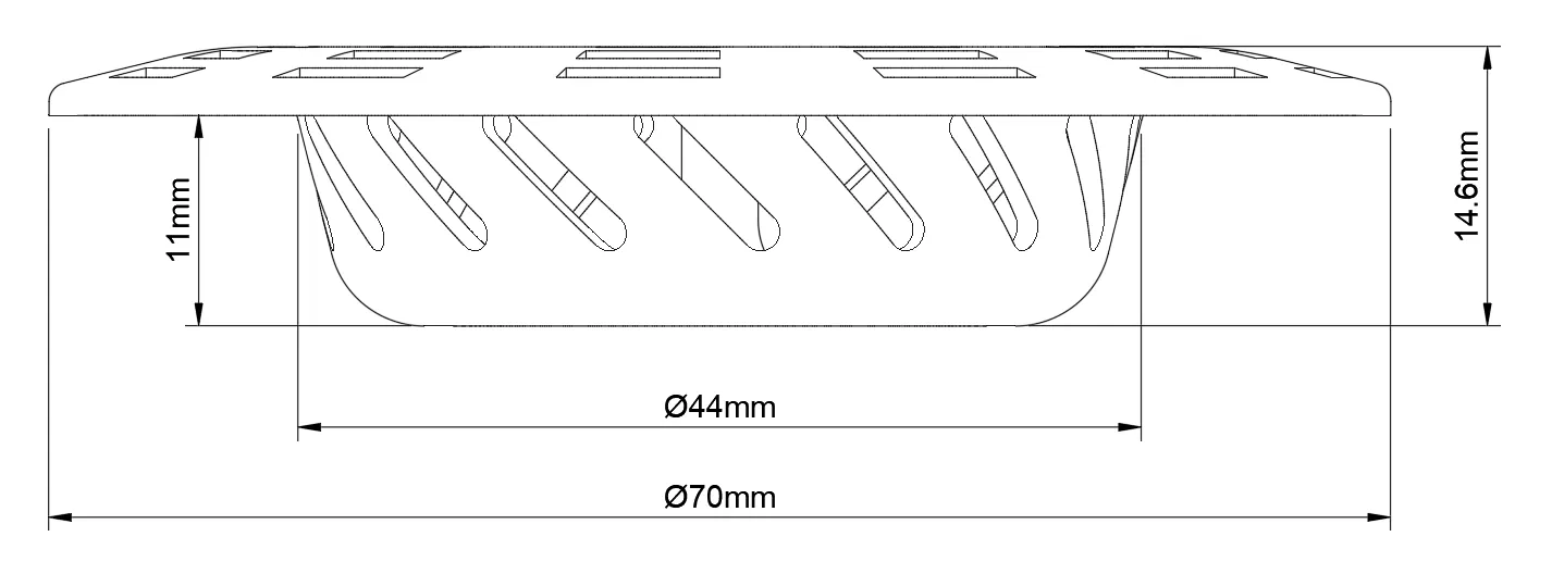 Lưới Lọc Thoát Nước Bồn Rửa (Sink Drain Strainer) - Image 2