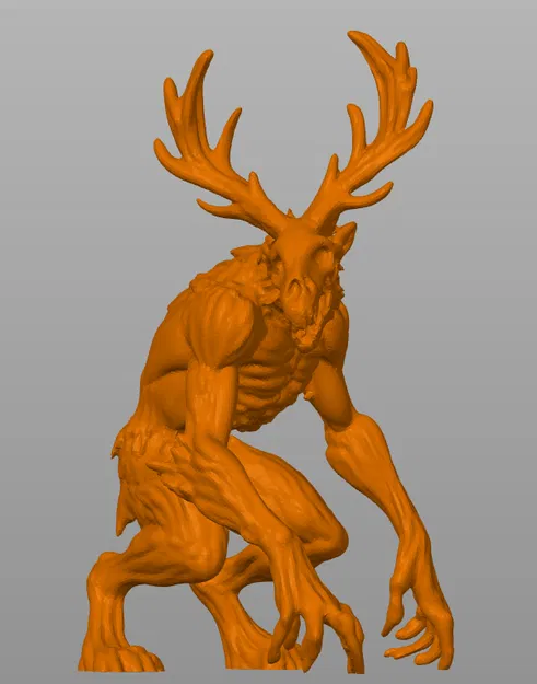 Wendigo (Brass Lantern Minis) - đã gỡ base - Image 1