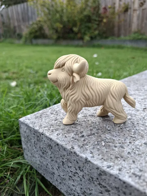 Bò Highland Đi Bộ (Walking Highland Cow) - Image 4