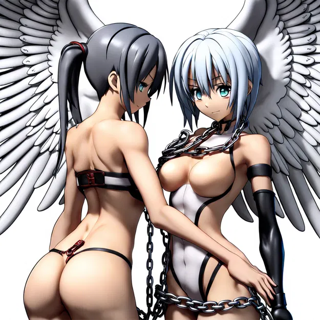 Bộ sưu tập thiên thần trong xiềng xích do AI tạo (NSFW) - Image 1