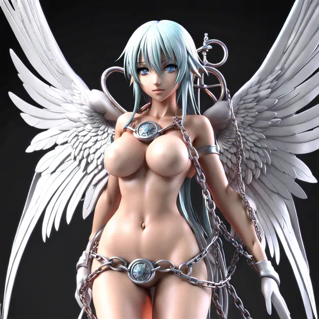 Bộ sưu tập thiên thần trong xiềng xích do AI tạo (NSFW) - Image 3