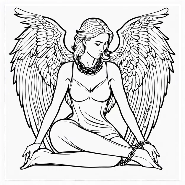 Bộ sưu tập thiên thần trong xiềng xích do AI tạo (NSFW) - Image 13