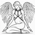 Bộ sưu tập thiên thần trong xiềng xích do AI tạo (NSFW) - Thumbnail 14