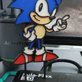Sonic the Hedgehog Cake Topper (NO AMS - Multipart) - Topper bánh sinh nhật - Thumbnail 3