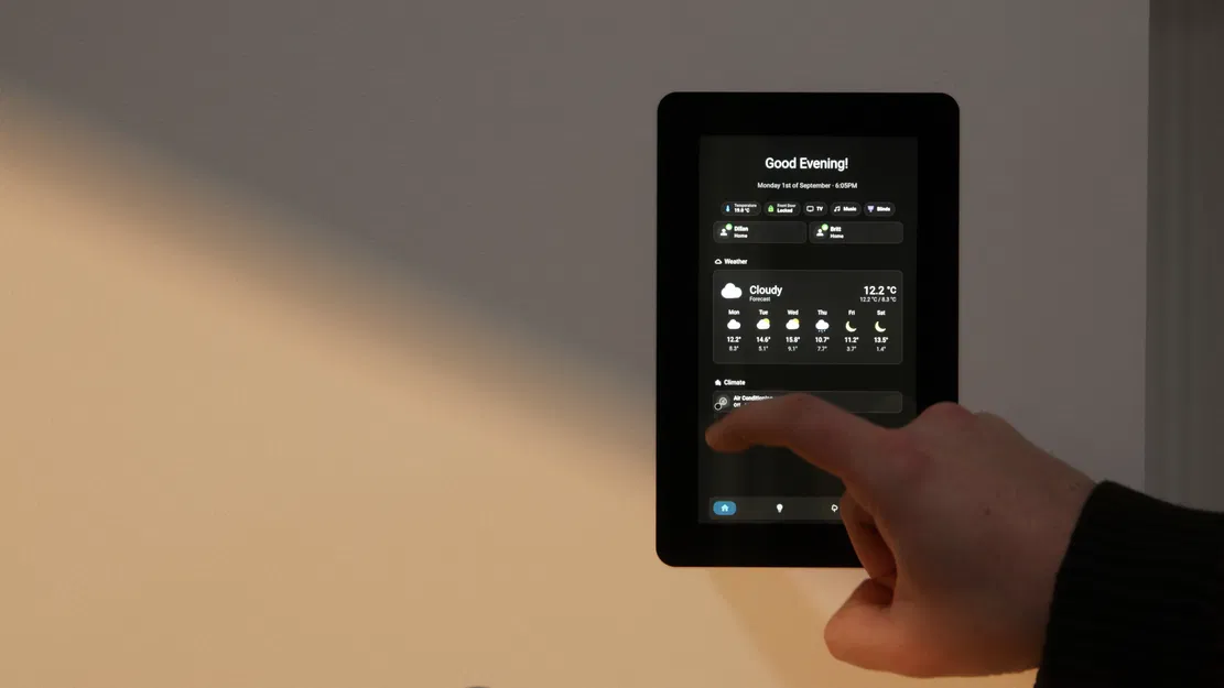 Màn hình tường Home Assistant - Raspberry Pi Touch Display 2 - Image 4