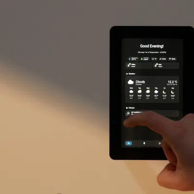 Màn hình tường Home Assistant - Raspberry Pi Touch Display 2