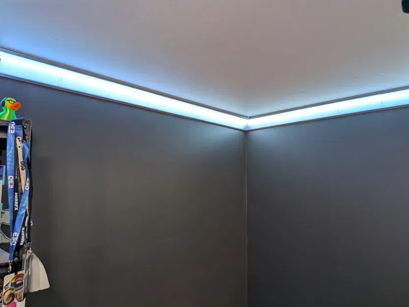 Phào trần Crown Molding gắn RGB LED - Image 2