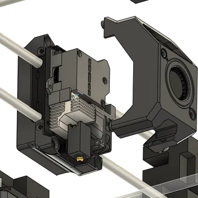 Ốp đầu in γ (gamma) cho Elegoo Centauri Carbon
