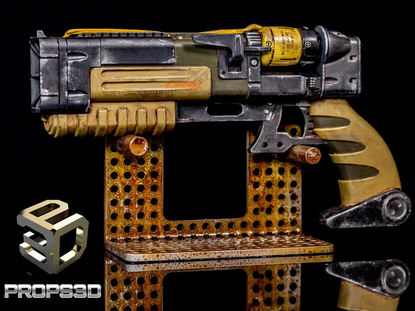 Prop cosplay Fallout Laser Pistol – Chuẩn tỉ lệ, dễ làm - Image 1