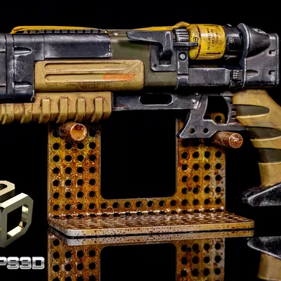 Prop cosplay Fallout Laser Pistol – Chuẩn tỉ lệ, dễ làm