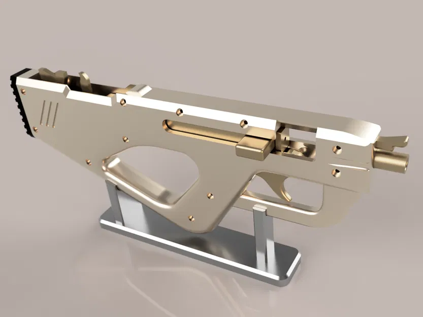 Full Auto Rubber Band SMG – SMG bắn thun tự động - Image 5