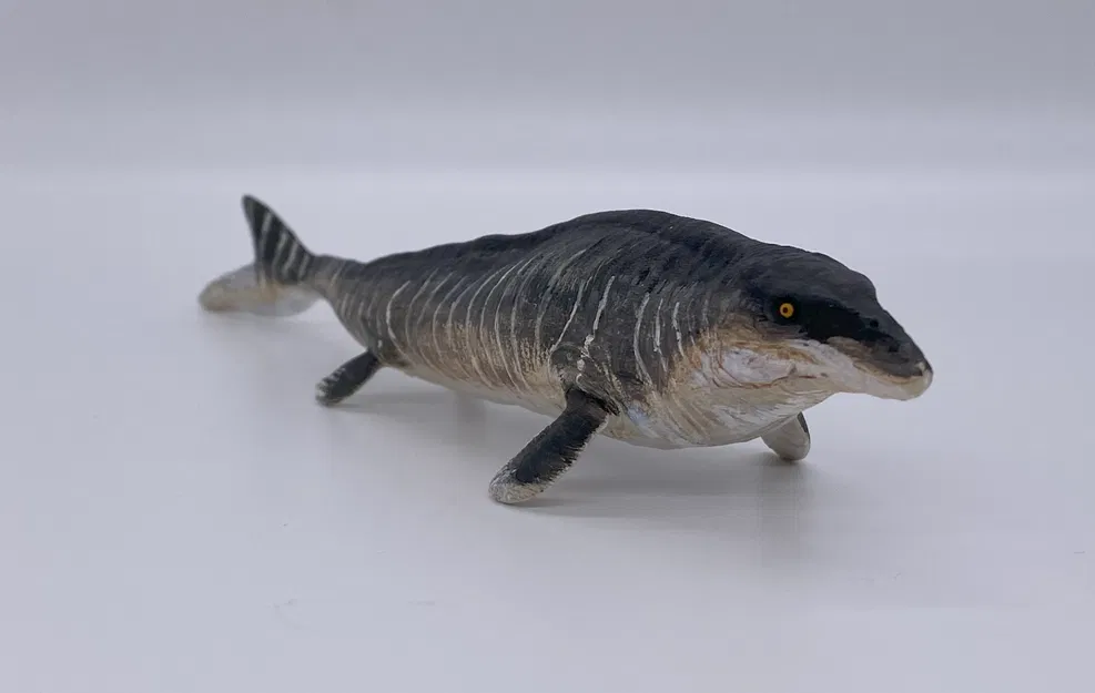 Tượng Mosasaurus (Mosasaurus Figurine) tỉ lệ 1:120 - Image 2