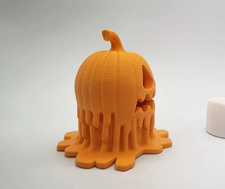 Ốp che đèn LED tea light Bí Ngô Jack-o-Lantern Chảy Melty - Image 6