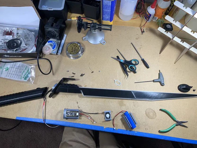 Bản remix Darksaber vừa khít Prusa i3 MK3 & MK4 (không cần chia part) - Image 2