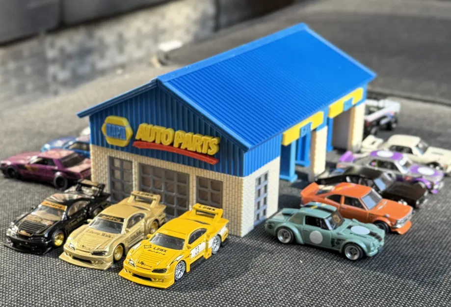 Diorama NAPA Auto Parts tỉ lệ 1:64 - Image 4