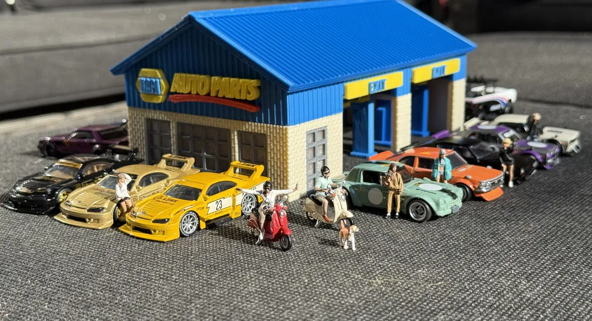 Diorama NAPA Auto Parts tỉ lệ 1:64 - Image 5
