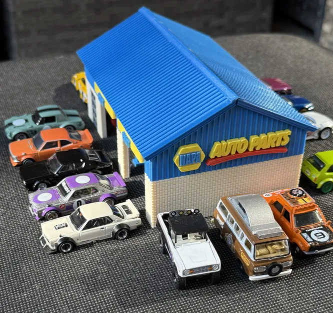 Diorama NAPA Auto Parts tỉ lệ 1:64 - Image 6
