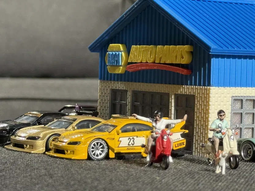 Diorama NAPA Auto Parts tỉ lệ 1:64 - Image 7