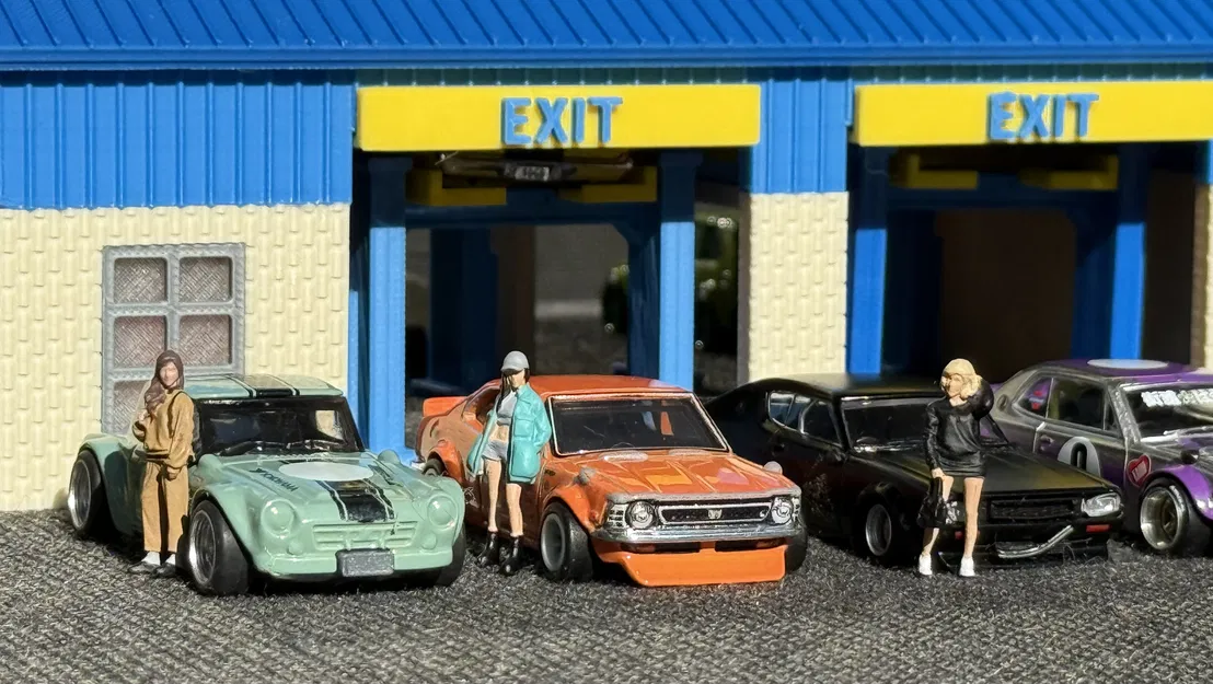 Diorama NAPA Auto Parts tỉ lệ 1:64 - Image 8