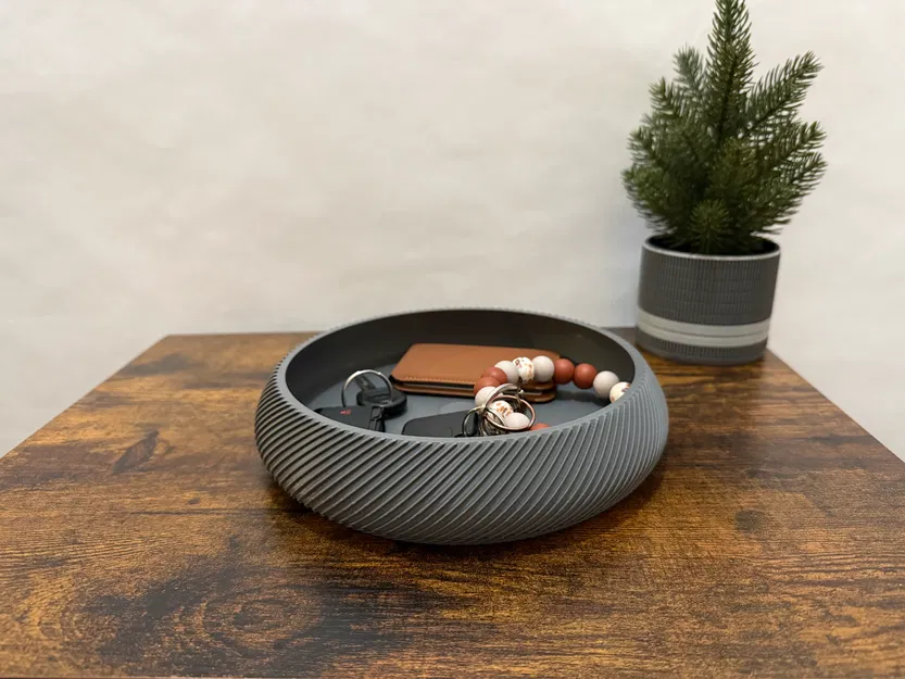 Khay Đựng Đồ/Xoay Trang Trí/Snack Bowl Xoay (Rotatable Catch All) - Image 2