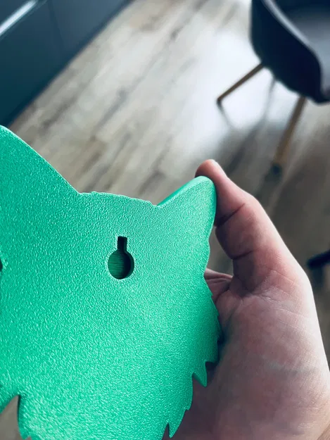 Móc treo chìa khóa hình cáo gắn tường (Fox key chain wall mounted organizer) - Image 3