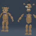 FNAF Freddy nhiều mảnh cho Single Extruder (Fusion 360) - Thumbnail 1