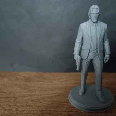 Mô hình 3D John Wick