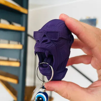 Cyber Gorilla: Móc treo chìa khóa kiêm organizer gắn tường