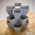 Chậu Trồng Cây Dạng Đứng Xếp Tầng (Vertical Stackable Planter) - Thumbnail 7