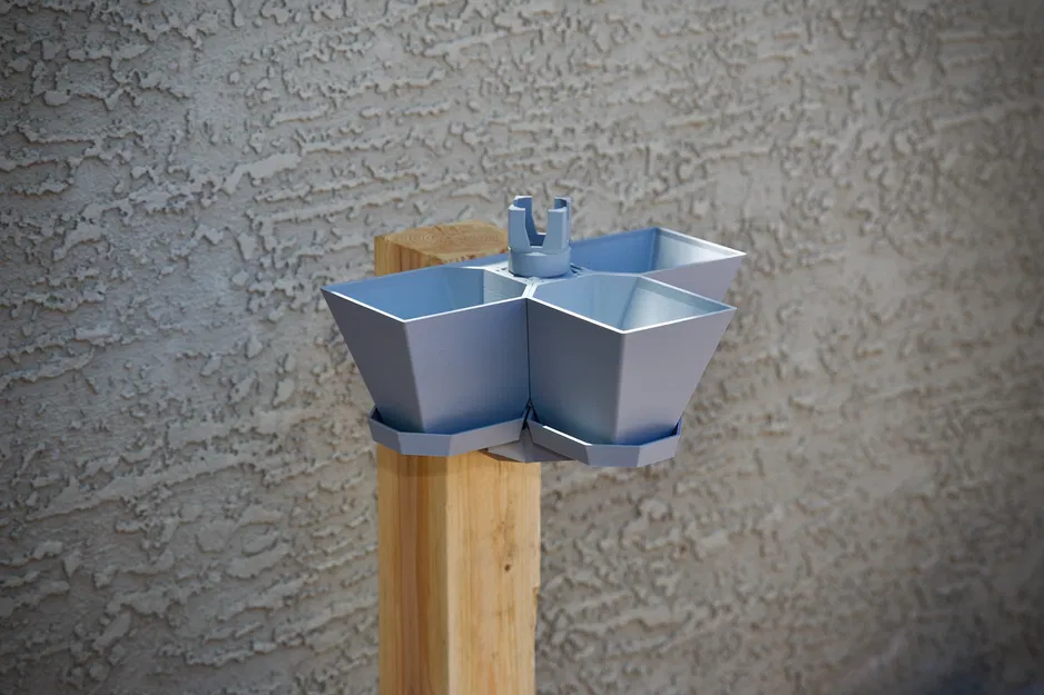 Chậu Trồng Cây Dạng Đứng Xếp Tầng (Vertical Stackable Planter) - Image 12